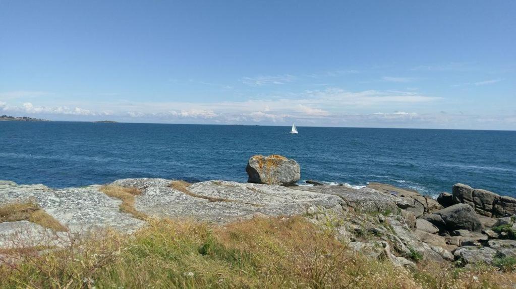 A Moins De 100 Metres De La Mer A La Pointe De Trevignon Tregunc Exterior photo